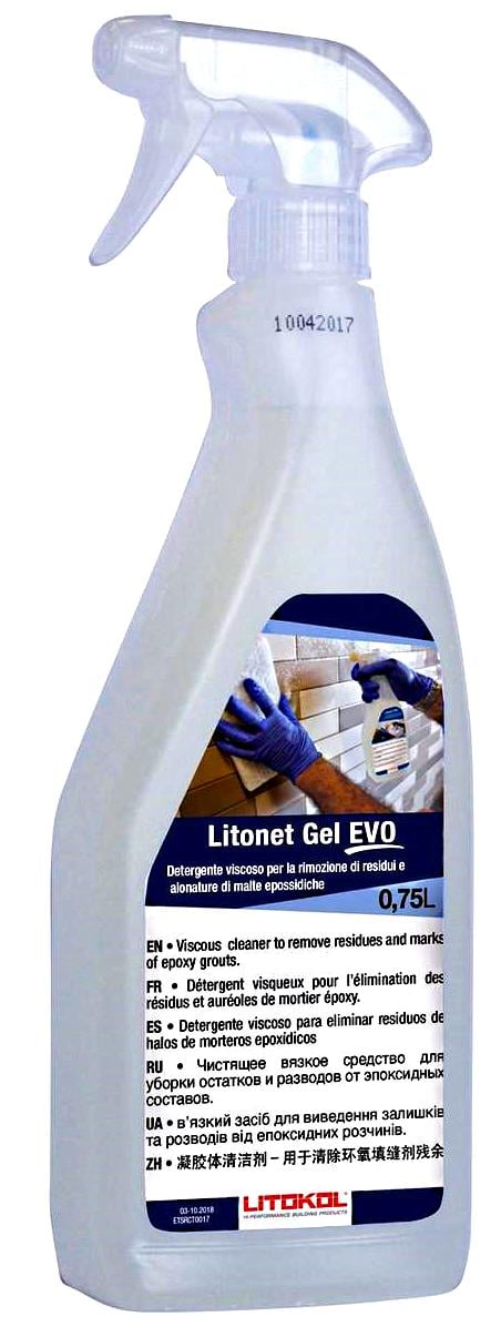 Змивка очищувач епоксидної затірки LITOKOL LITONET Gel EVO 1 л (15861673)