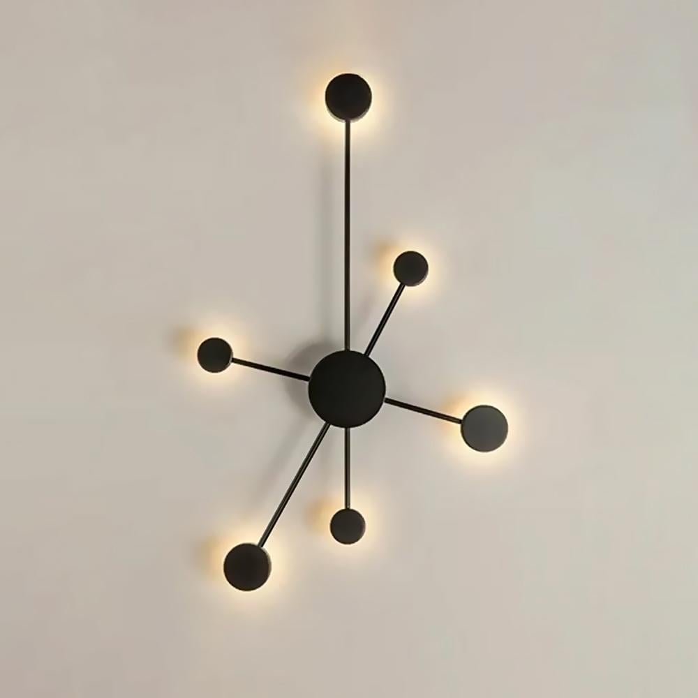 Светильник настенный светодиодный Lighthouse SRS-19969-6 Черный