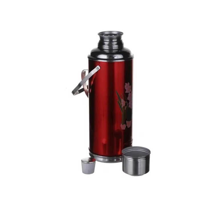 Термос со стеклянной колбой 1,2 литра