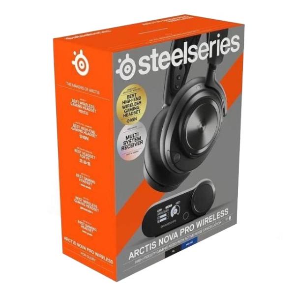 Наушники геймерские SteelSeries Arctis Nova Pro Wireless Черный (61520) - фото 6