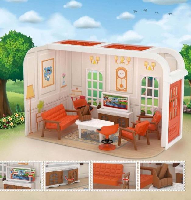 Ігровий набір Іграшковий будинок Koala Town Вітальня - фото 4 Ігровий набір Іграшковий будинок Koala Town Вітальня - фото 4