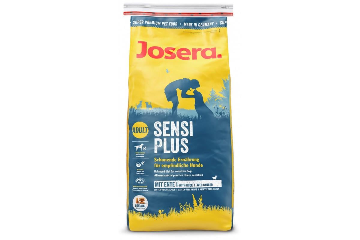 Корм Josera SensiPlus для собак с чувствительным пищеварением 15 кг
