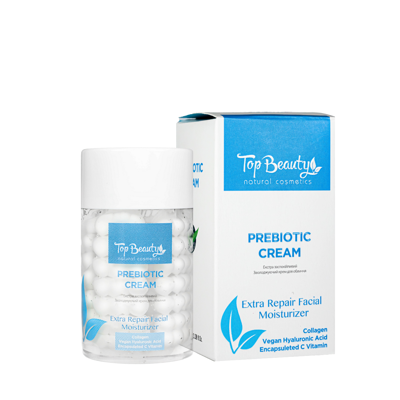 Крем для лица увлажняющий с пробиотиками Top Beauty Prebiotic Cream 100 мл (1931019540)