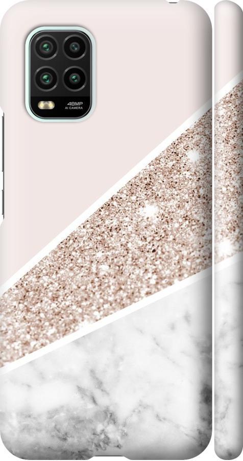 Чехол на Xiaomi Mi 10 Lite Пастельный мрамор (4342m-1924-42517)