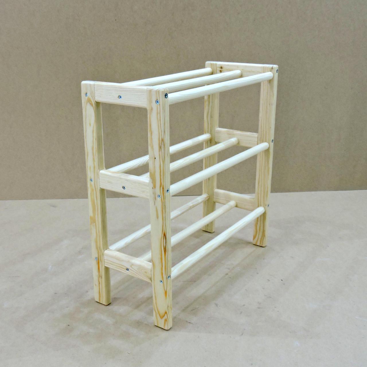 Полка для обуви из дерева Золотурн 50 Бланже (ПДО-502101)