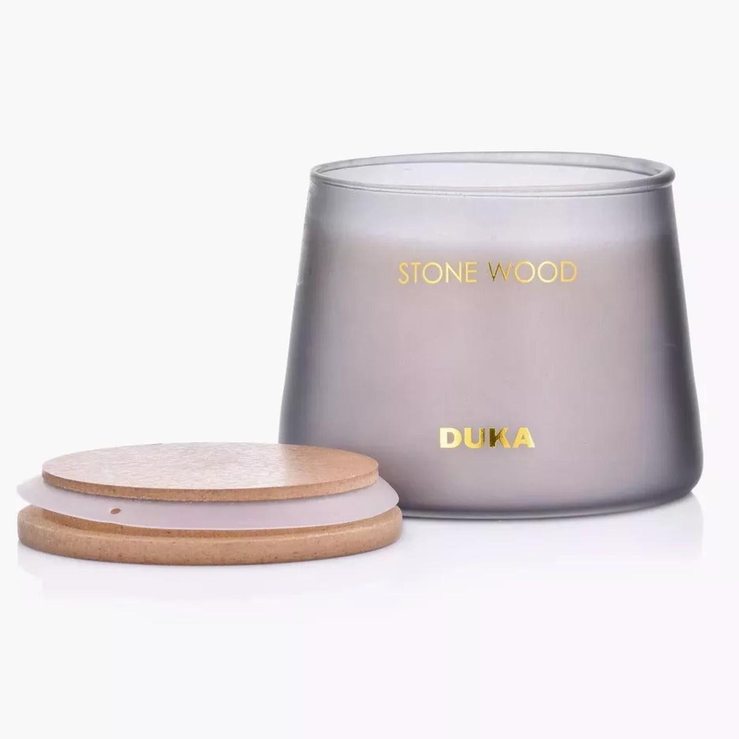 Ароматическая свеча DUKA BERG STONE WOOD 260 г Графитовый (1218462)