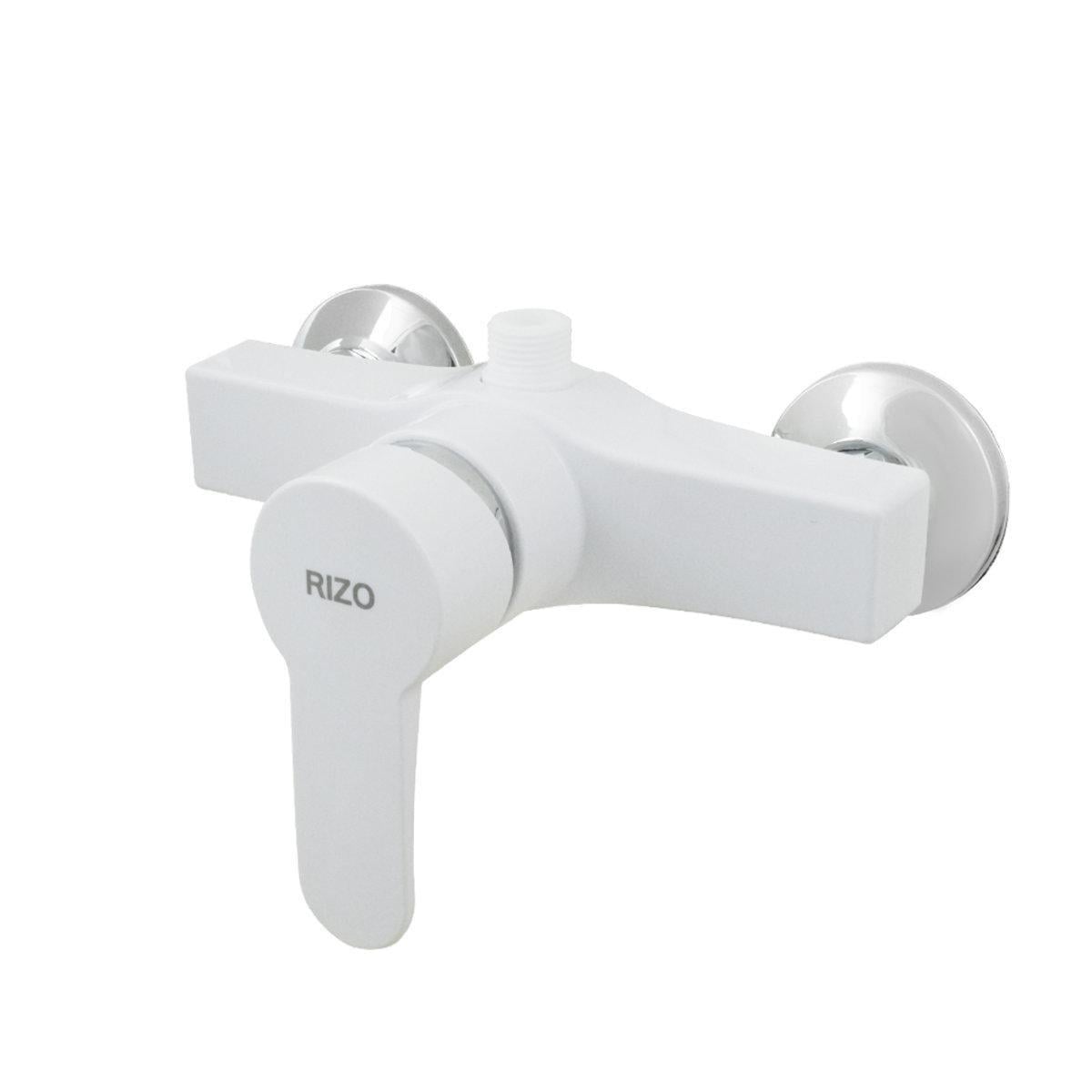 Змішувач для душової кабіни RIZO RP52W Білий (81945)