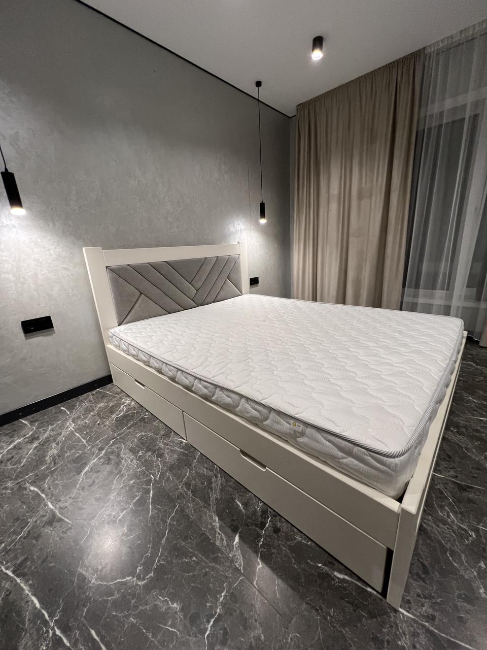 Кровать деревянная с мягким изголовьем 180x200 см (2448965249) - фото 5 Кровать деревянная с мягким изголовьем 180x200 см (2448965249) - фото 5