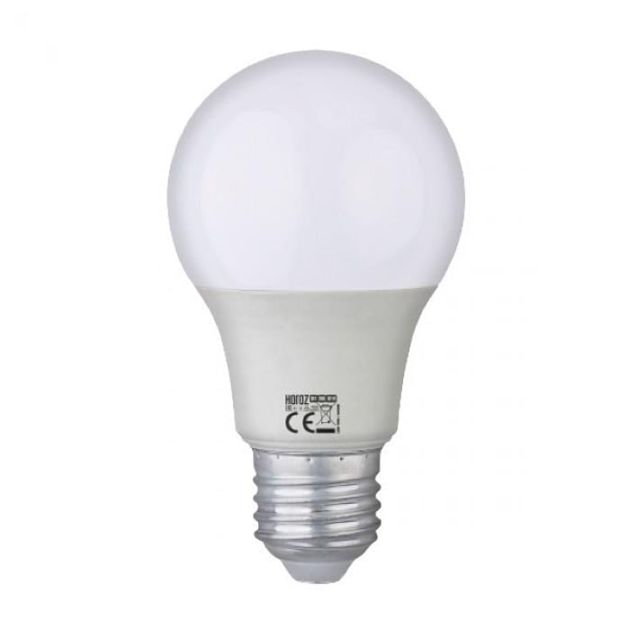 Лампа светодиодная Horoz Electric 10W Metro-2 DC12-24V A60 E27 4200K - фото 1