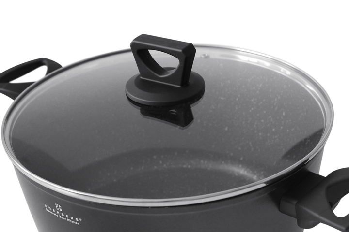 Набір посуду Edenberg EB-12915 з антипригарним мармуровим покриттям 8 (P12915) - фото 3 Набір посуду Edenberg EB-12915 з антипригарним мармуровим покриттям 8 (P12915) - фото 3