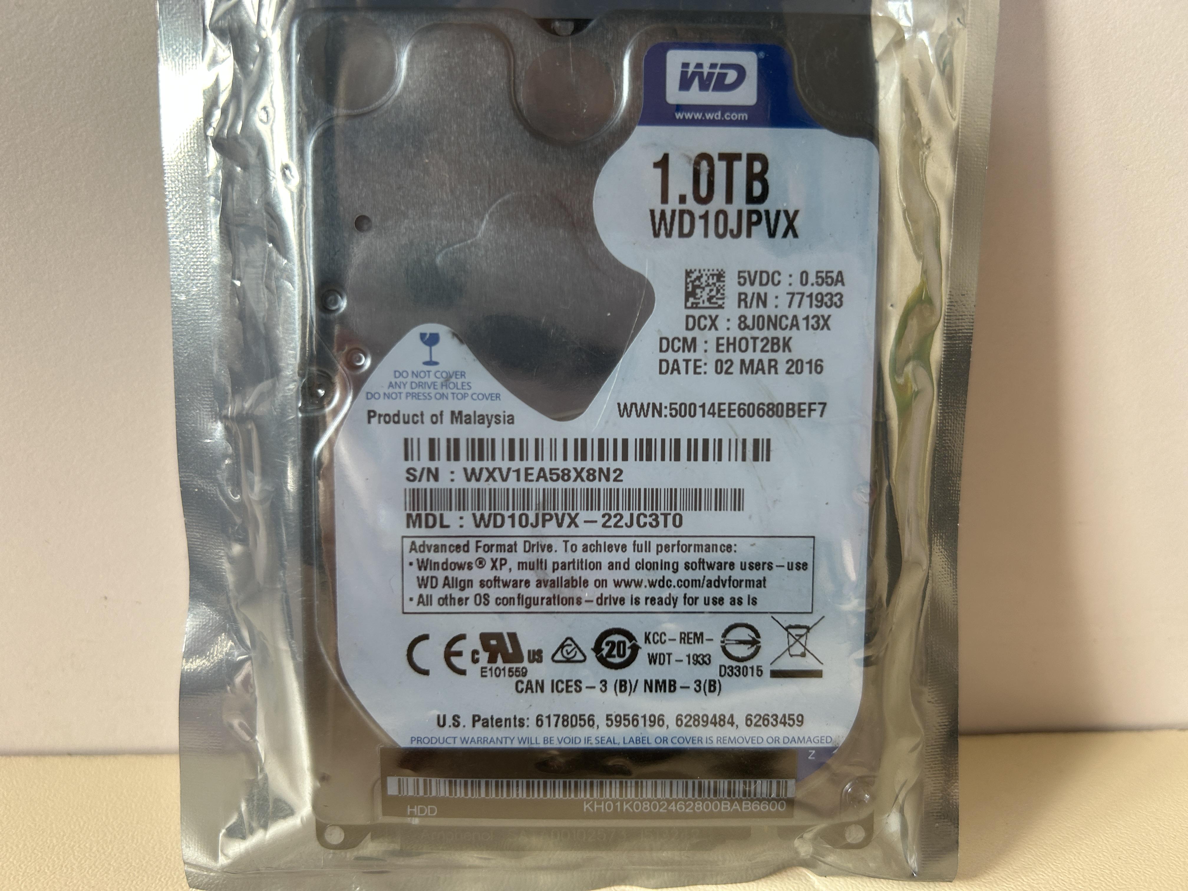 Зовнішній жорсткий диск Western Digital 1000GB/1TB USB 3.0 (27071635) - фото 5 Зовнішній жорсткий диск Western Digital 1000GB/1TB USB 3.0 (27071635) - фото 5