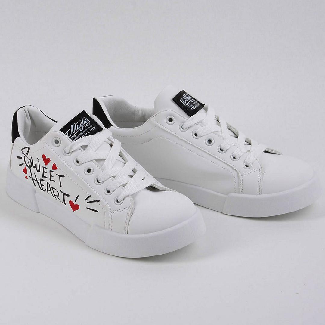 Кеди жіночі 339086 р. 38 24 см Білий - фото 4