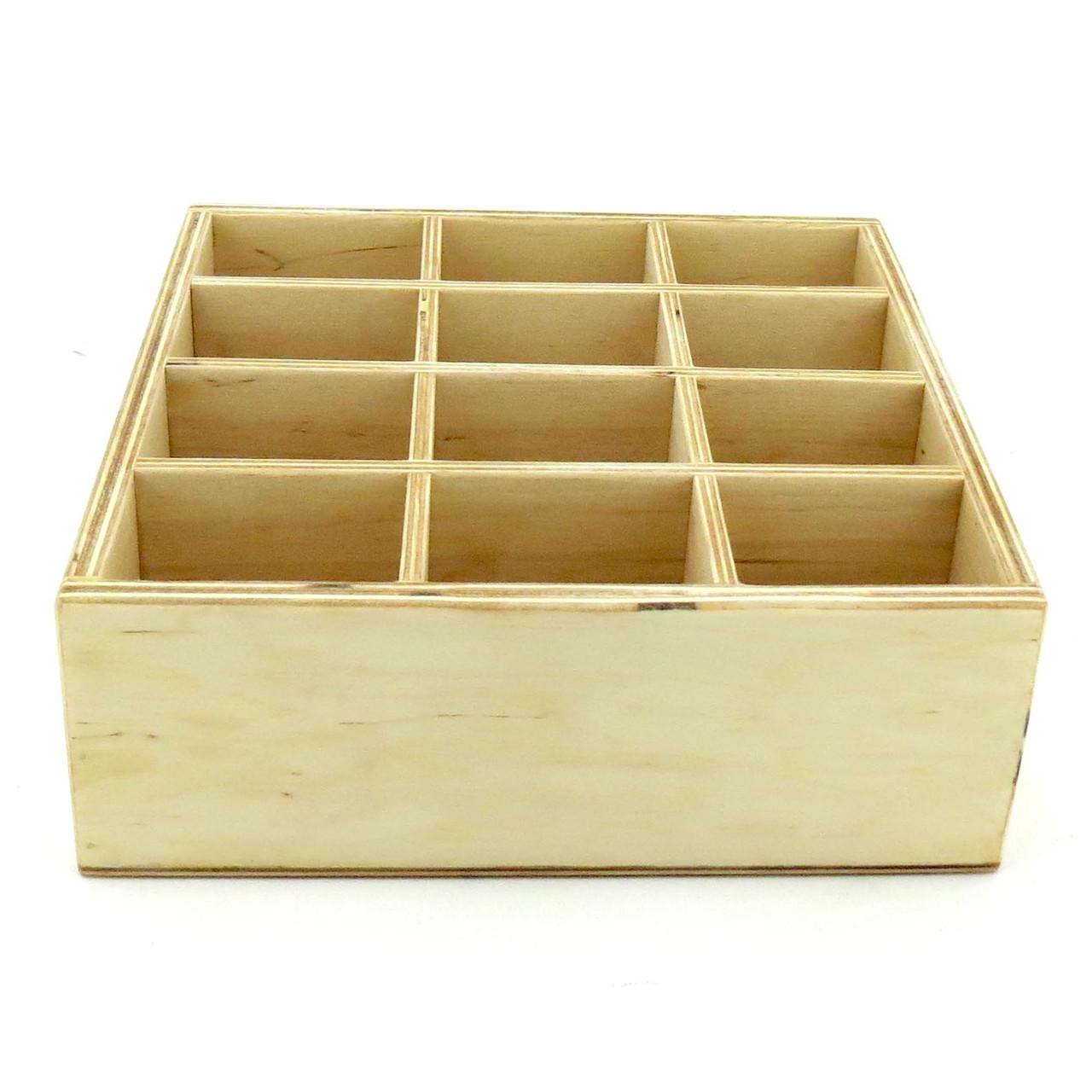 Органайзер для галстуков из дерева Катманду 12 Ваниль (ОГА-120102)