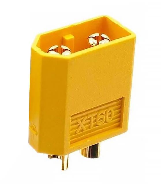 Разъем питания XT60 65А 2 pin папа-мама для RC 2 шт. (3494)