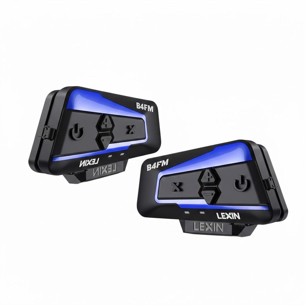 Комплект гарнітур-Bluetooth для мотоциклів LEXIN B4FM Dual Pack 2 шт. (31559295)