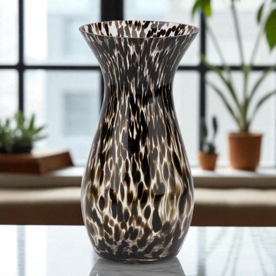 Ваза Modern Капельный силуэт 24 см Черный (9287-003)