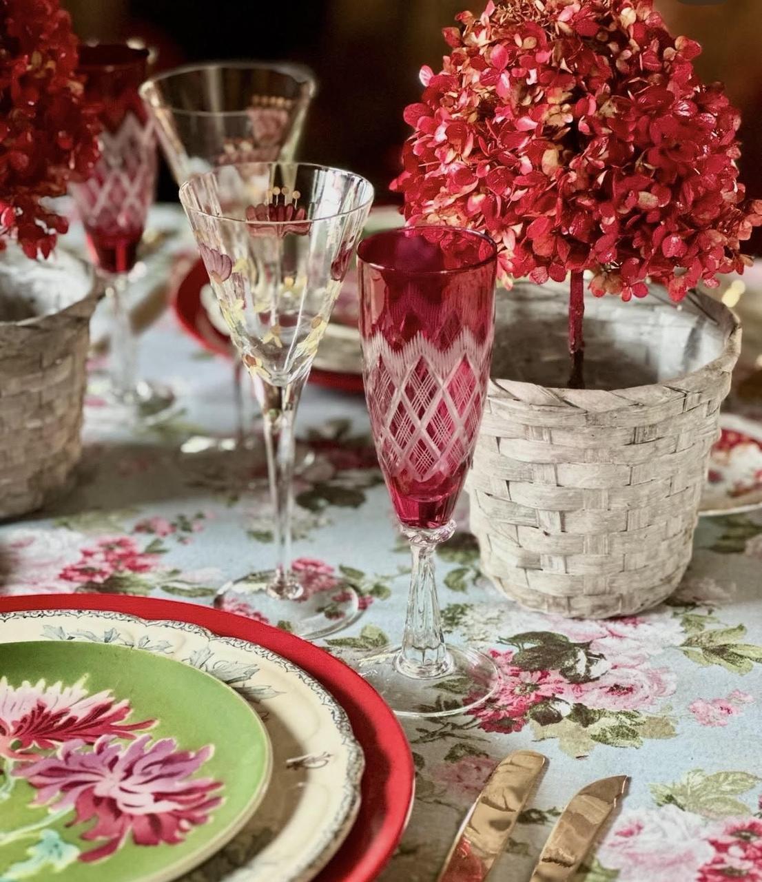 Скатерть Винтаж лазурь 135x200 см (2909563275)