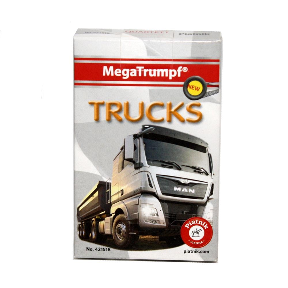 Игра карточная Piatnik Megatrumpf TRUCKS 32 карты (9196/421518) - фото 1