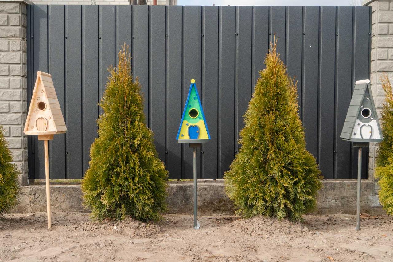 Дом для птиц Андромеда из древесины 325х290х210 мм - фото 7 Дом для птиц Андромеда из древесины 325х290х210 мм - фото 7