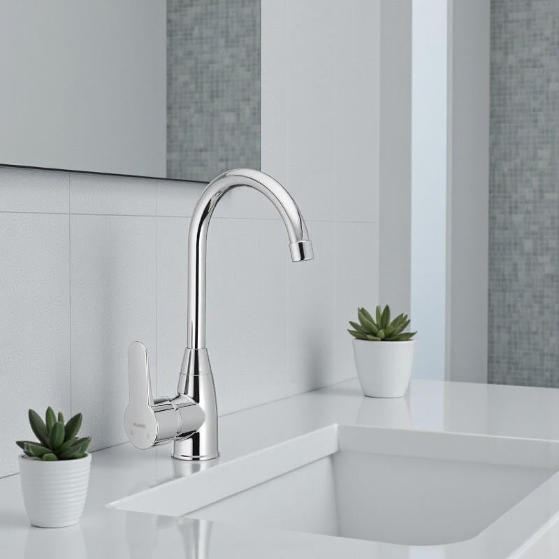 Смеситель PLAMIX MARIO-11 высокий однорычажный пластик Хром (b-PM0013) - фото 6 Смеситель PLAMIX MARIO-11 высокий однорычажный пластик Хром (b-PM0013) - фото 6