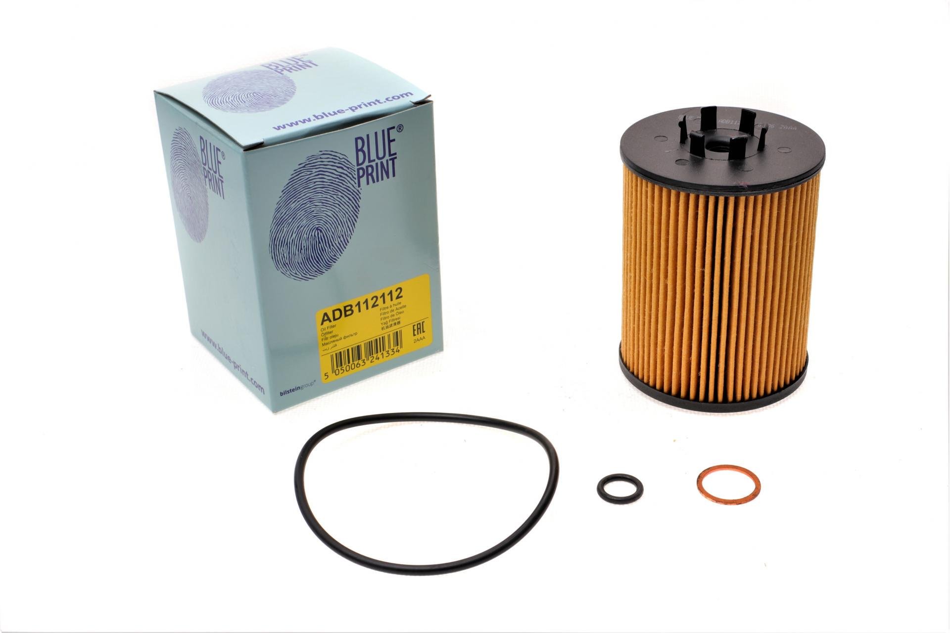 Фильтр масляный BLUE PRINT для BMW 5 E60/6 E63/X5 E53 3,6-4,8i 00-10 (ADB112112)