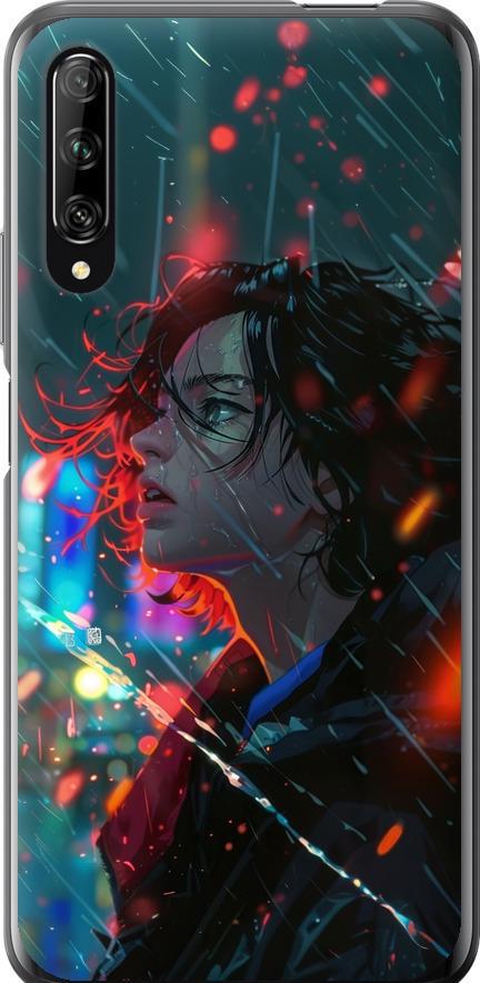 Чехол на Huawei P Smart Pro Ночные огни (6096t-1906-42517)