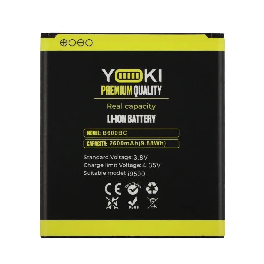 Акумулятор Yoki для Samsung i9500 Galaxy S4/B600BC (2020000321293)