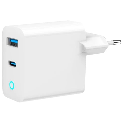 Зарядное устройство сетевое Gembird TA-UC-PDQC45L-W-01 45 Вт Белый (28100516)