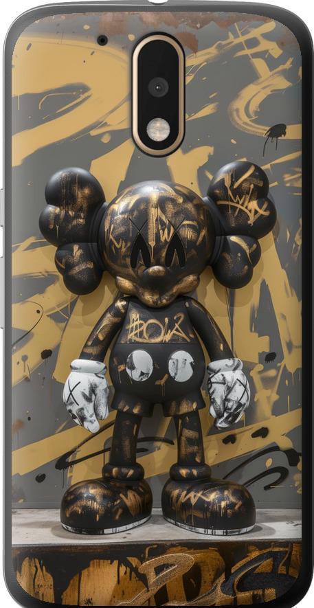 Чехол на Motorola MOTO G4 Bronze kaws (6097t-511-42517)