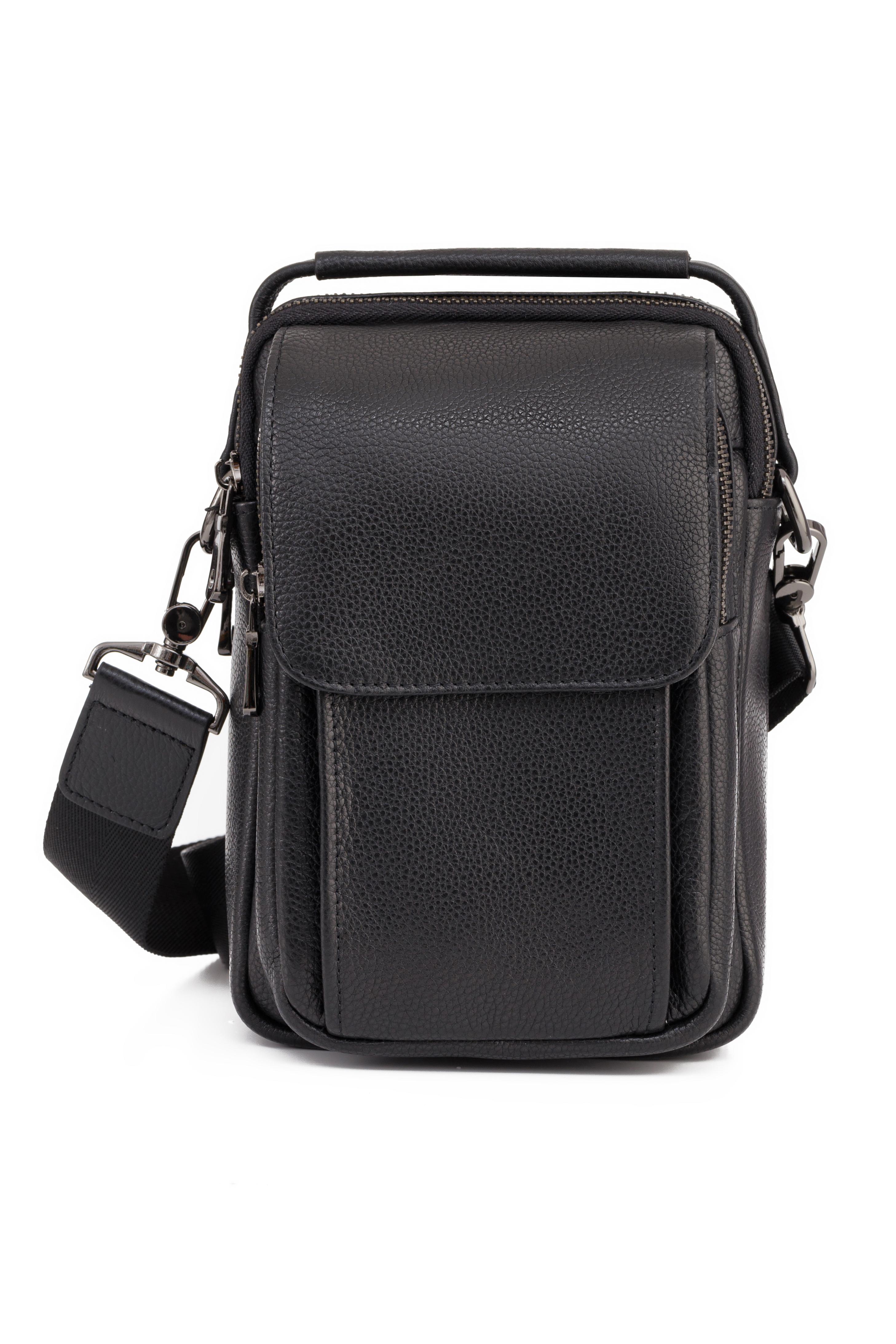 Сумка чоловіча компактна 22x10x16 Чорний (SHB-1)