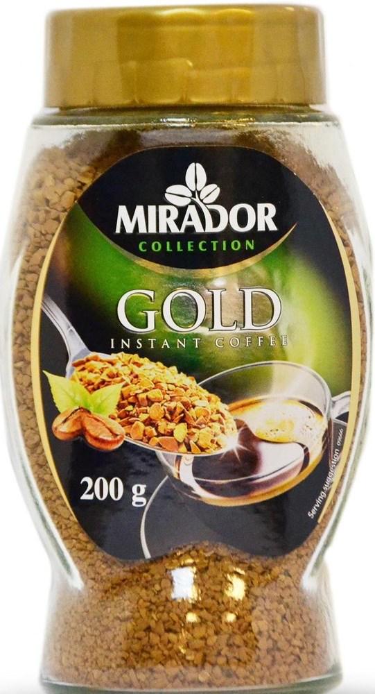 Кофе растворимый Mirador Gold 200 г (6475)