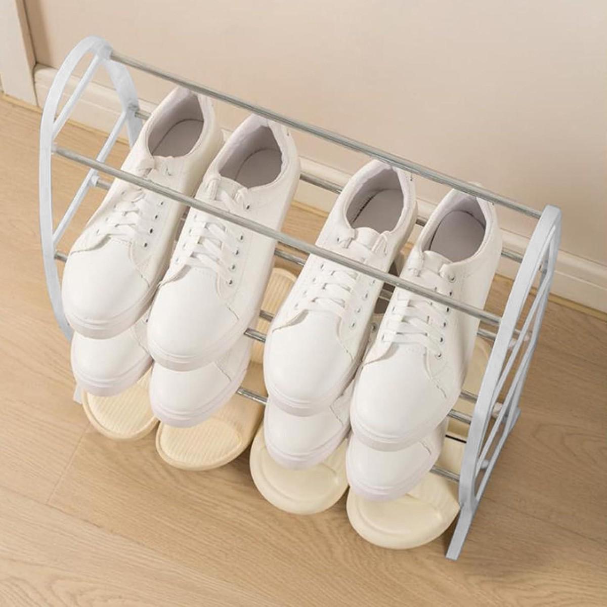 Полиця для взуття Shoe Rack 4 полиці 47х20х53 см (R97337) - фото 3