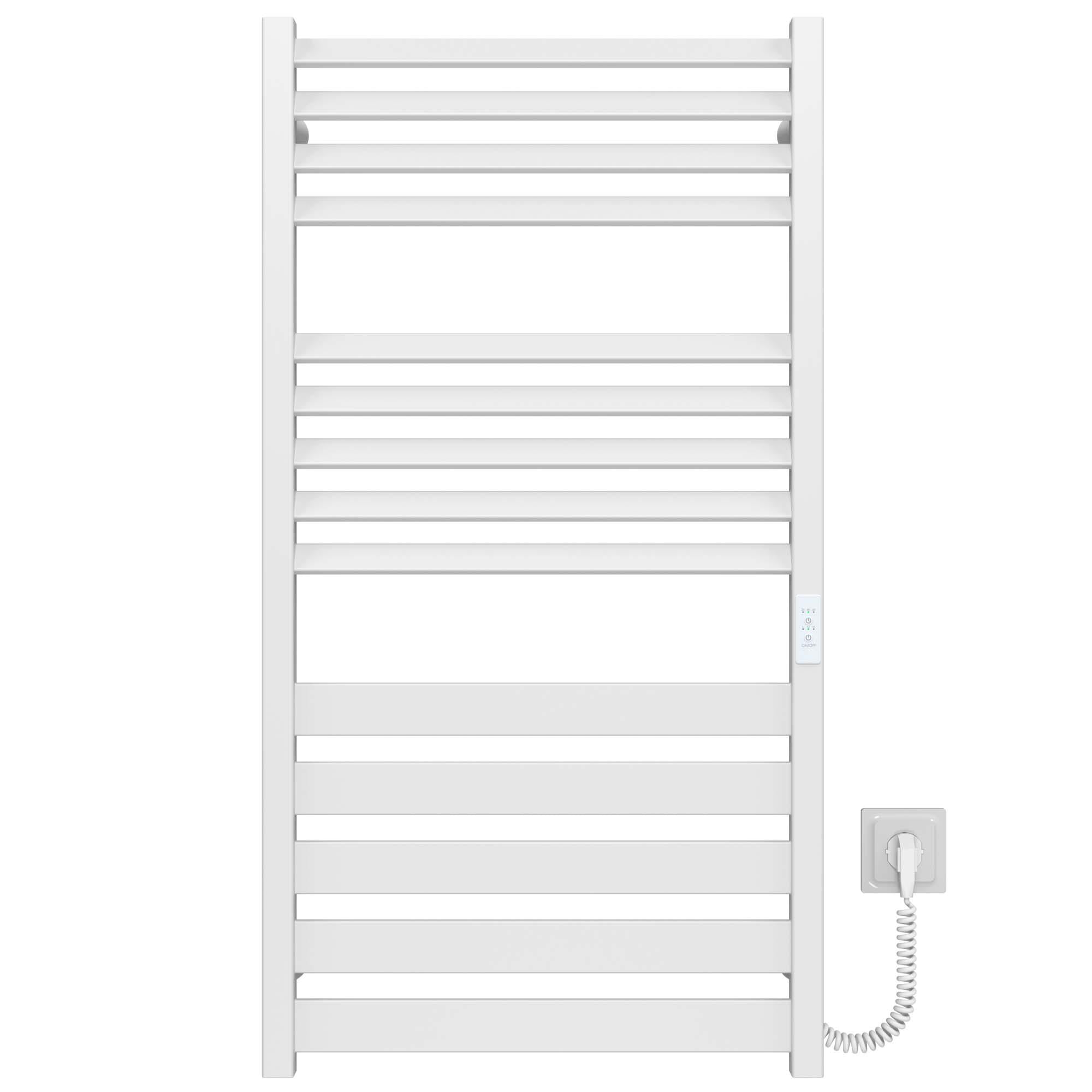 Рушникосушарка електрична Deffi Diamant П14 WD04 праве підключення нержавіюча сталь 500х1000 мм Білий (A.DT.100.50.14.E.W.R.4)