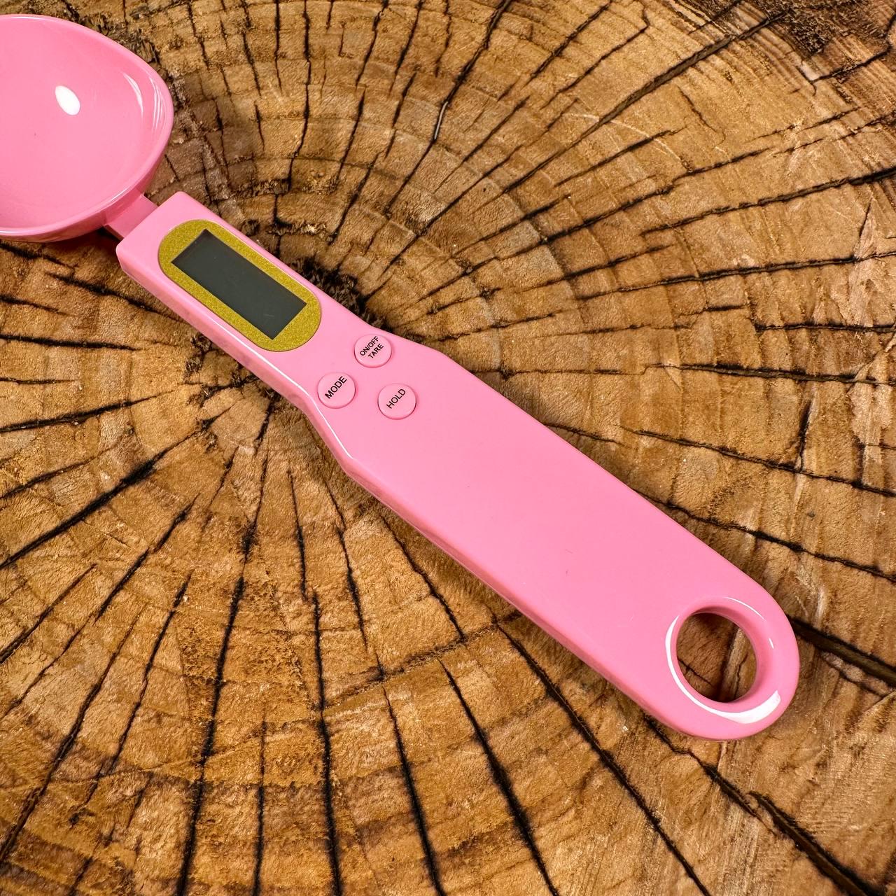 Ложка електронна мірна кухонна с дисплеєм Рожевий - фото 3 Ложка електронна мірна кухонна с дисплеєм Рожевий - фото 3