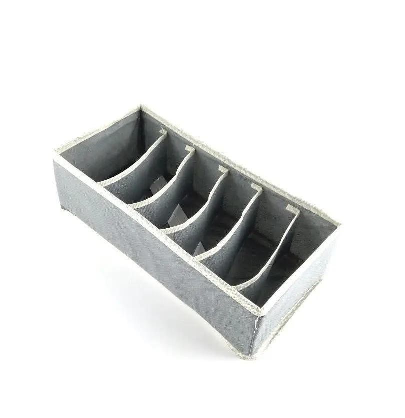 Набор органайзеров для нижнего белья 4 шт. Светло-серый (ОДШ-102-21) - фото 4 Набор органайзеров для нижнего белья 4 шт. Светло-серый (ОДШ-102-21) - фото 4