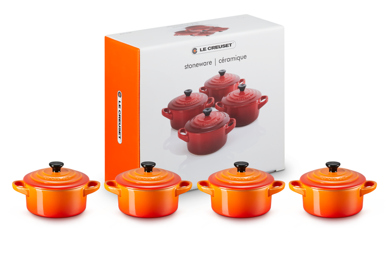 Набір порційних форм для запікання Le Creuset 250 мл 4 шт. Помаранчевий (79212100900100) - фото 6