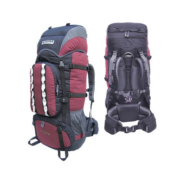 Рюкзак Terra Incognita Mountain 80 Red/Black