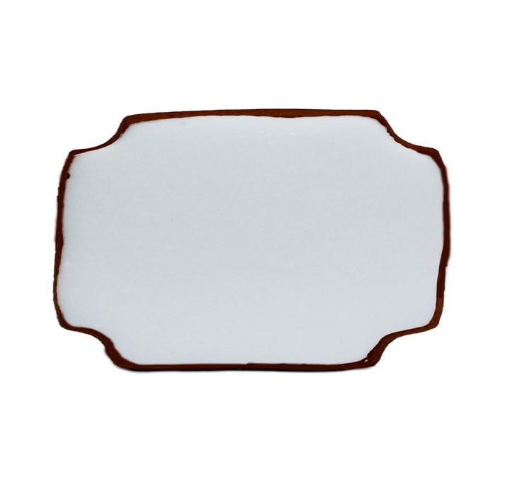 Пряник с индивидуальной печатью Крафт печиво Восьмиугольник 4х4,5 см 14 г