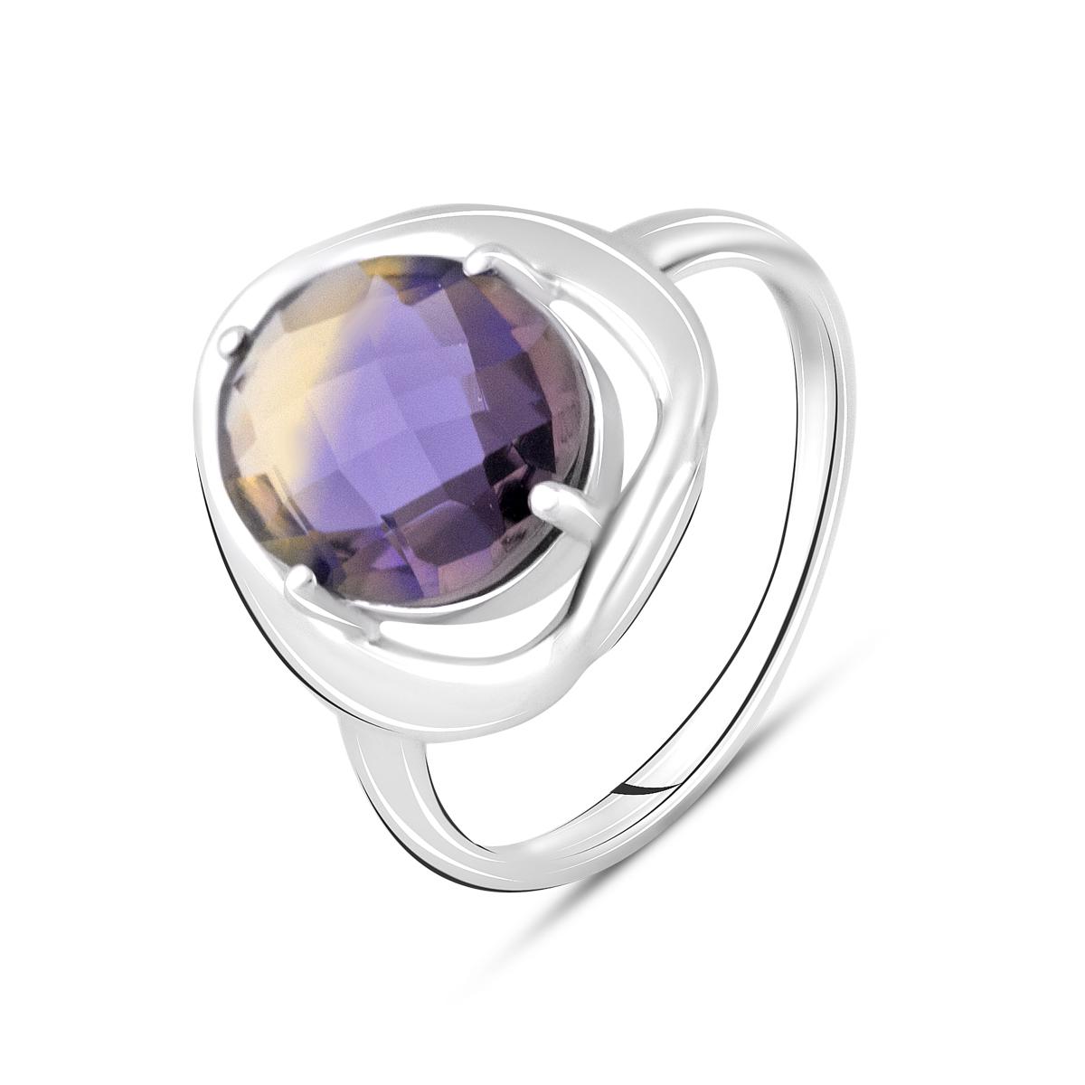 Кольцо серебряное с аметрином nano 3,388 ct 3,21 г р. 18,5 (2111085) Кольцо серебряное с аметрином nano 3,388 ct 3,21 г р. 18,5 (2111085)