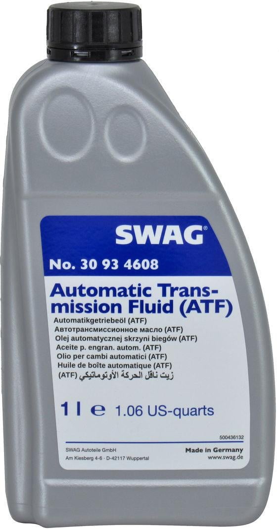 Трансмиссионное масло Swag ATF 1 л Желтый (30934608)