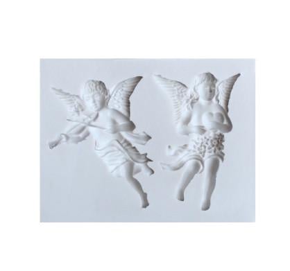 Кондитерский молд Ангелы 106x79 мм Серый (40532) Кондитерский молд Ангелы 106x79 мм Серый (40532)