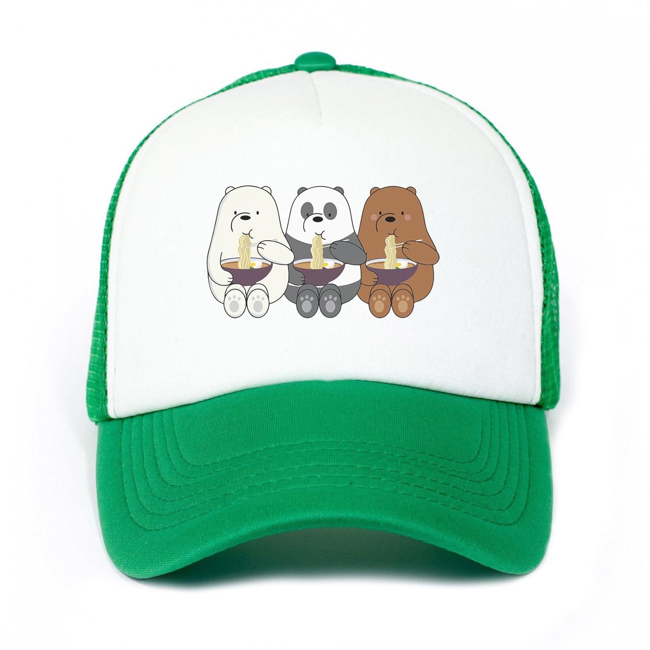 Кепка тракер детская We Bare Bears Зелёный (33404-2897-KG)