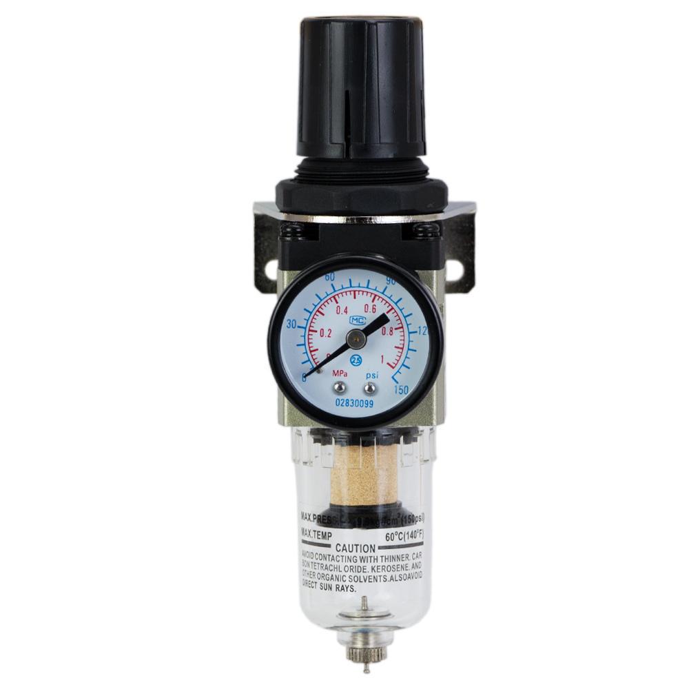 Фильтр-влагоотделитель Sigma Refine с редуктором и манометром 600 л/мин 1/4" (7034341)