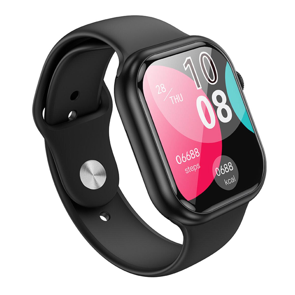 Смарт-годинник Borofone BD10 Smart sport watch call version 2,01" BT5.3 270 mAh Black (6941991117848) - фото 2