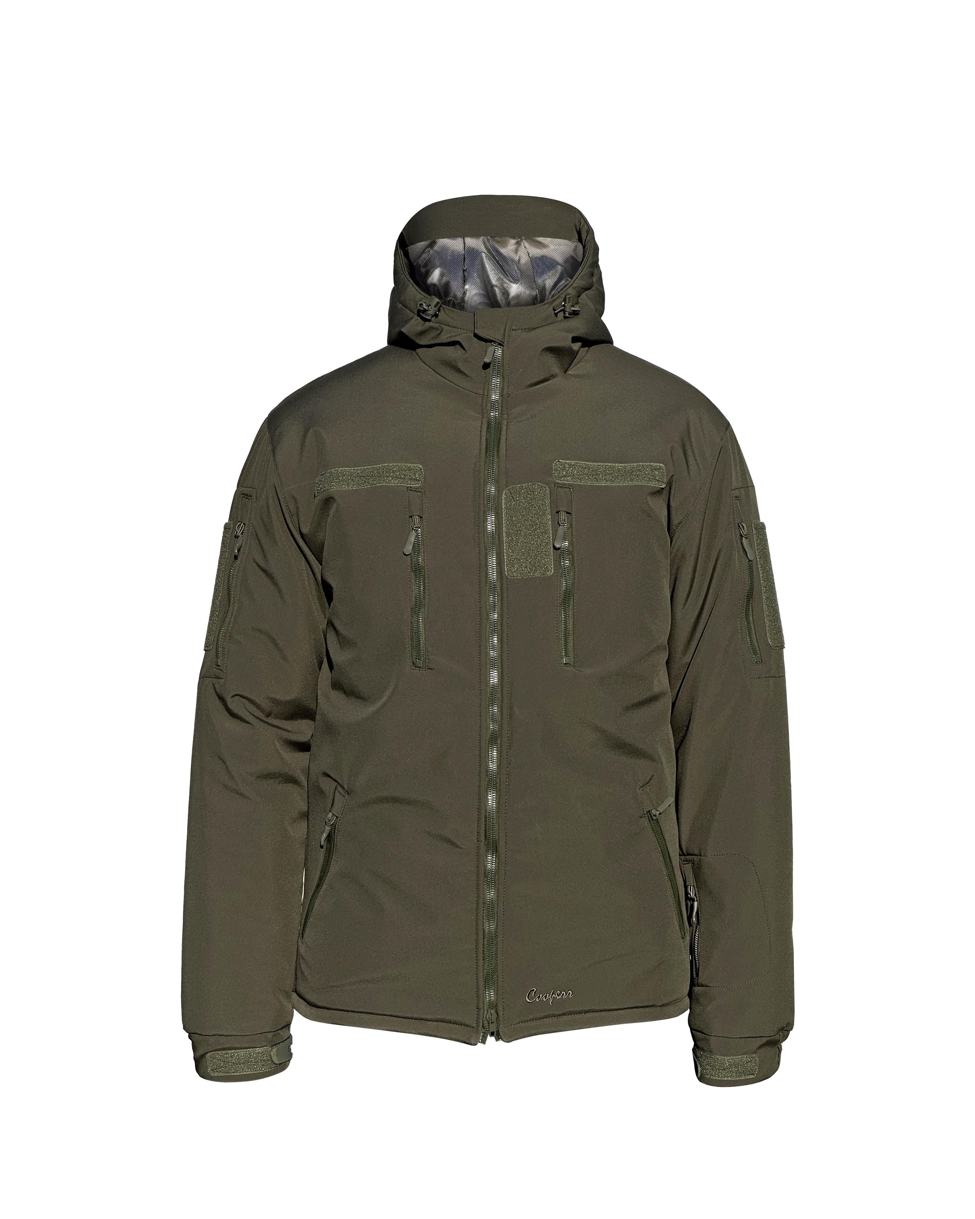 Куртка зимняя Cooperr Soft Shell Jacket V L Олива (KUR-8.2.L)