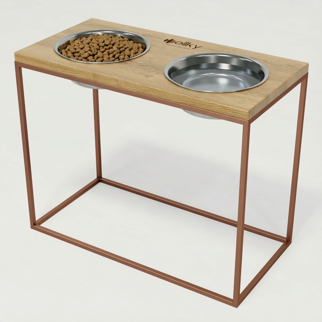 Миски на подставке для больших собак Hollky Base XL20 2х1,8 л (BXL40-522640-GLNT) - фото 1 Миски на подставке для больших собак Hollky Base XL20 2х1,8 л (BXL40-522640-GLNT) - фото 1