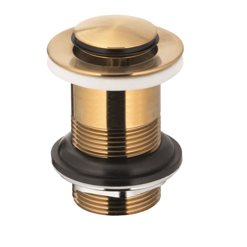 Клапан донный KFA Armatura 1 1/4" для раковины Золотой матовый (660-353-31)