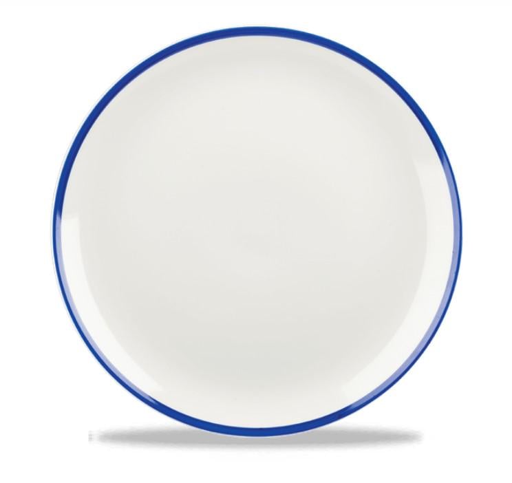 Тарелка обеденная керамика Churchill Retro 28,8 см Blue (e7a80d3e)
