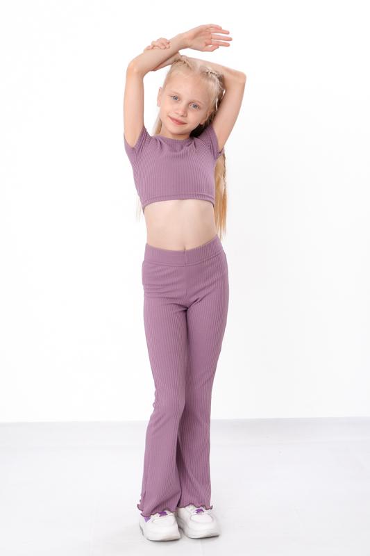 Штани для дівчинки Носи Своє 116 см Темно-рожевий (6478-103) Штани для дівчинки Носи Своє 116 см Темно-рожевий (6478-103)