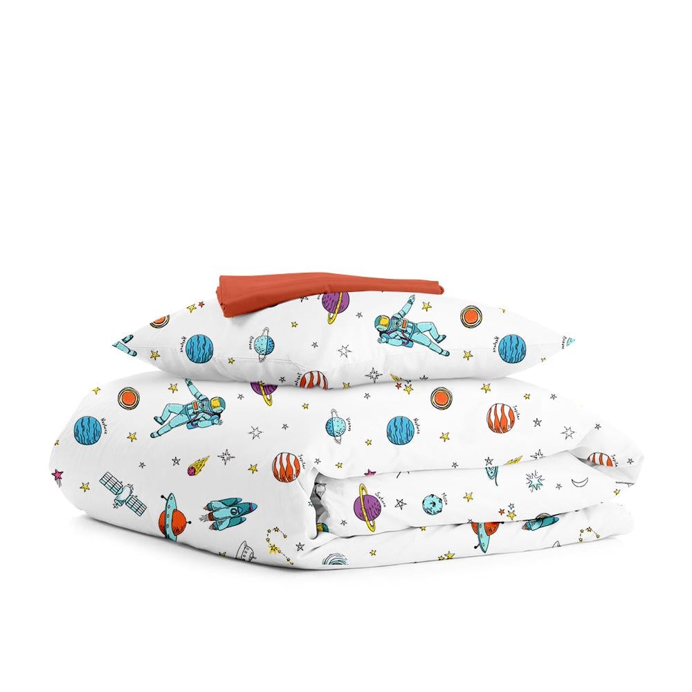 Постільна білизна дитяча Cosas Spaceman 110x40 см (4822052159279)